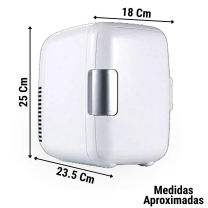 Mini Nevera Refrigerador 4 Litros Blanca