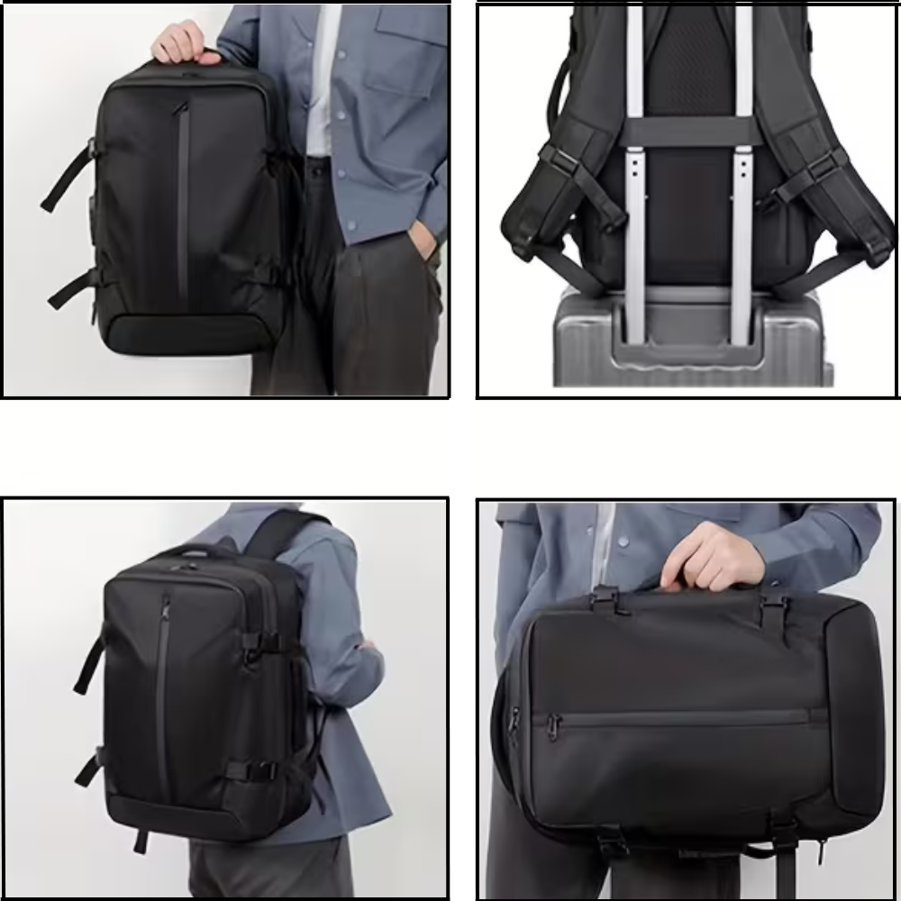 Bolso Mochila Maleta de Viaje Expandible