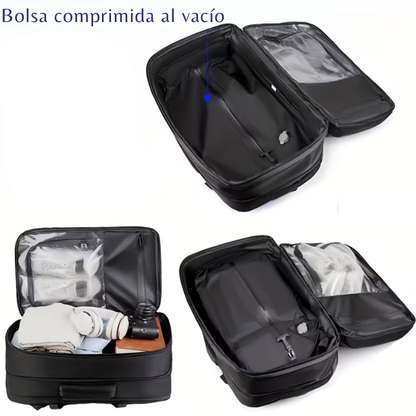Bolso Mochila Maleta de Viaje Expandible