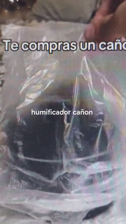 Humidificador Difusor Cañón 250ml – Aromaterapia con Luz LED