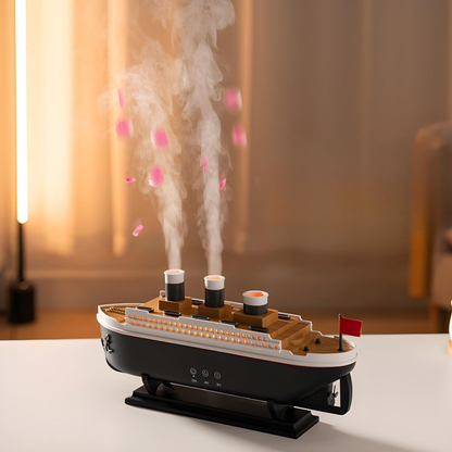 Humidificador Difusor de Aromas Titanic 250ml – Luz LED + Silencioso