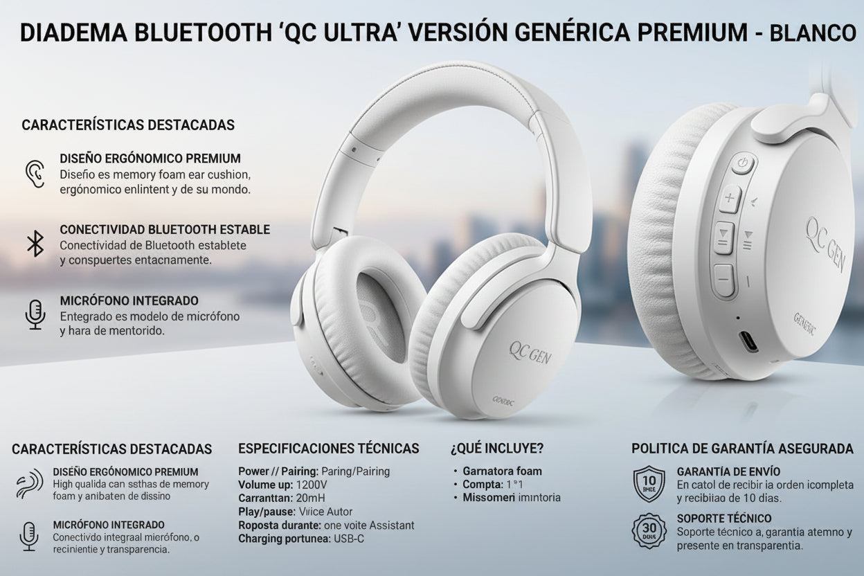 Diadema Bluetooth Auriculares Bose